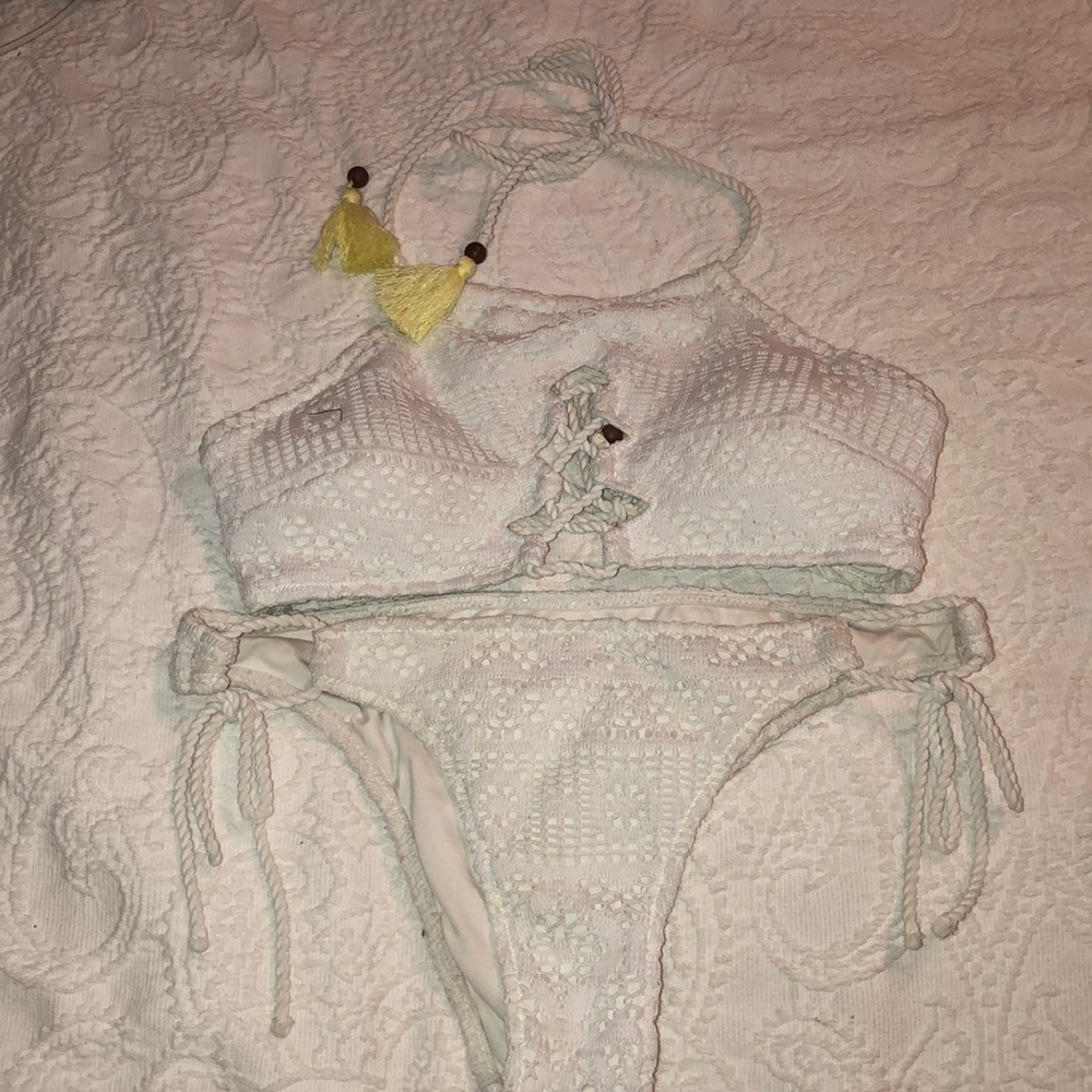 Crotchet Tassel Bikini
